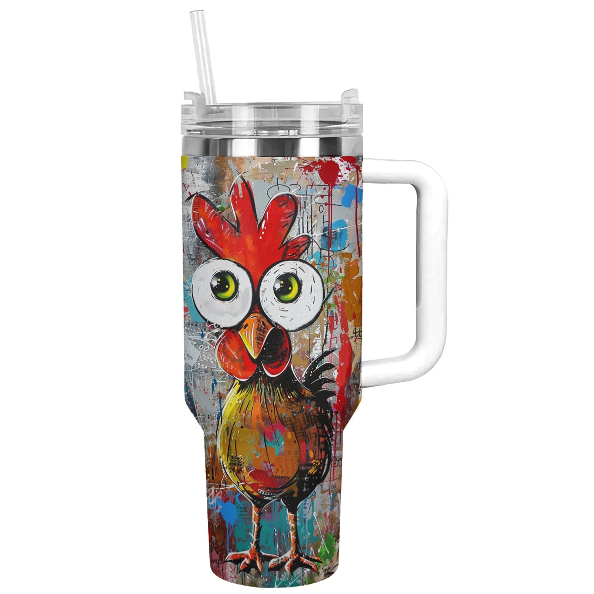 Shineful Tumbler Cluckin' Cute Chicken