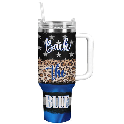 Shineful Glossy Tumbler Police Wife Pride