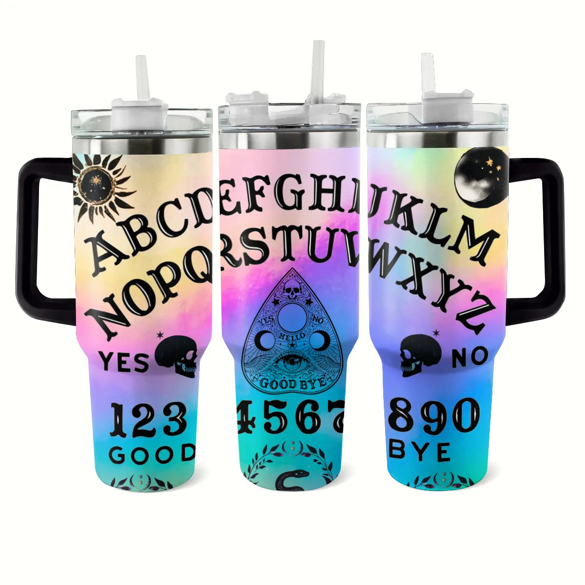 Shineful Tumbler Tarot Halloween Ouija Board Sips