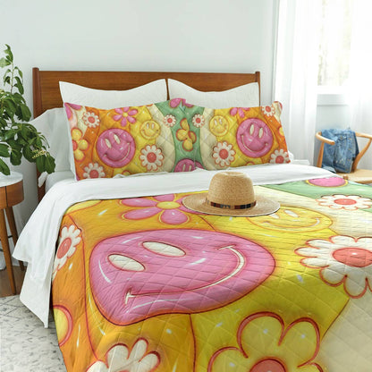 Shineful Quilt 3-Piece Set Sunny Smile