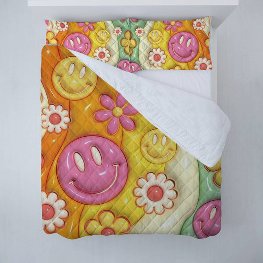 Shineful Quilt 3-Piece Set Sunny Smile