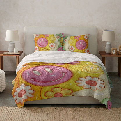 Shineful Quilt 3-Piece Set Sunny Smile