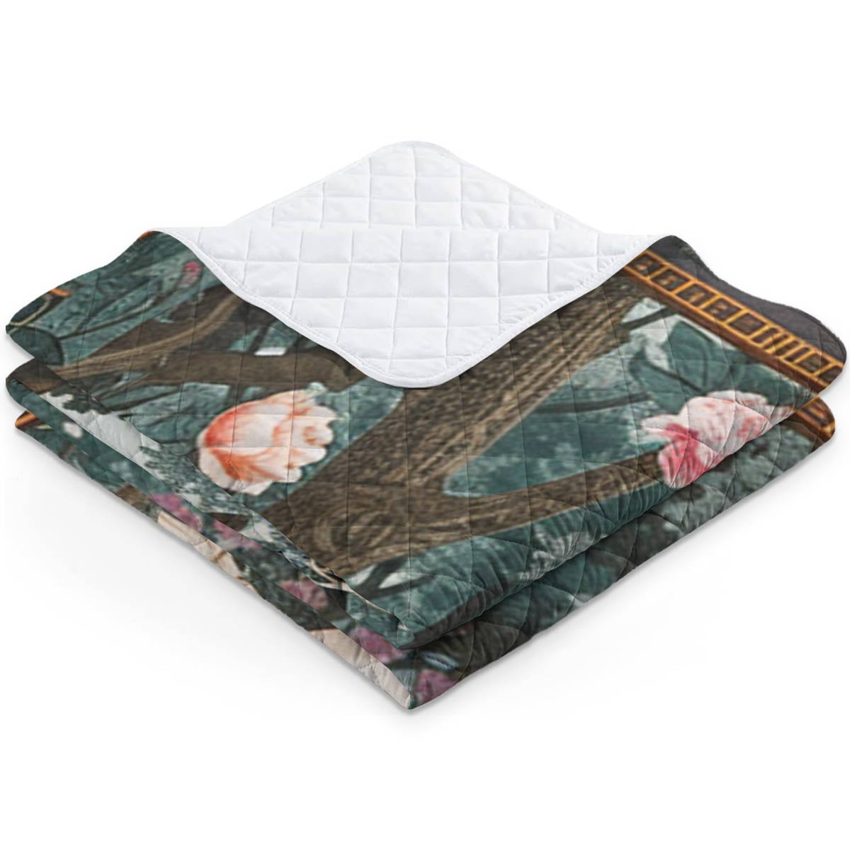 Shineful Quilt 3-Piece Set Wildflowers Horse