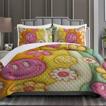 Shineful Quilt 3-Piece Set Sunny Smile