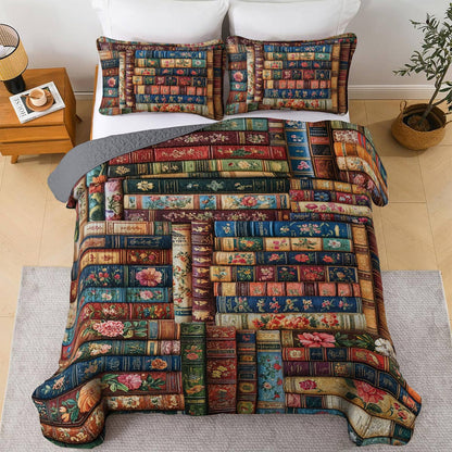 Shineful All Season Quilt 3-Piece Set Timeless Books