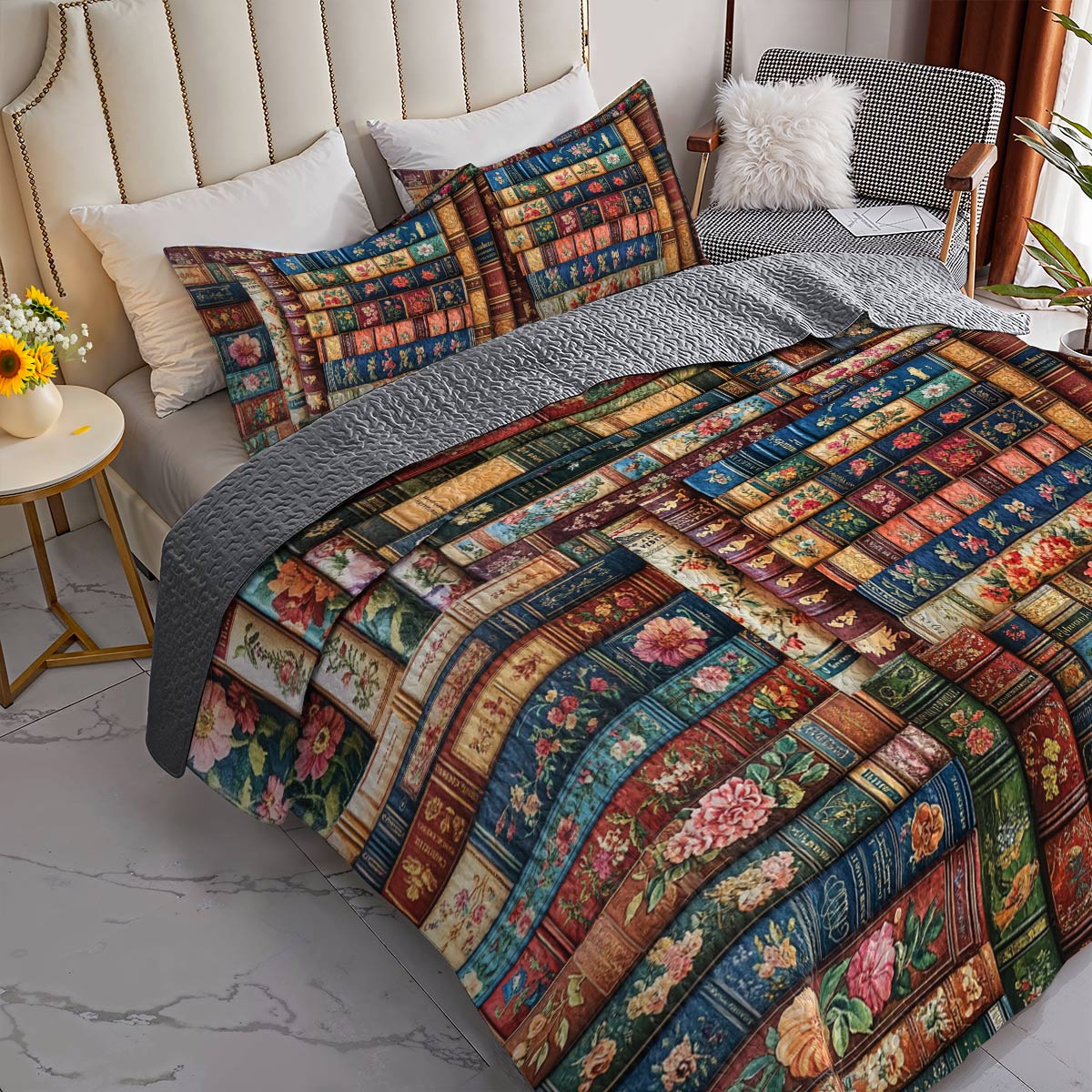 Shineful All Season Quilt 3-Piece Set Timeless Books