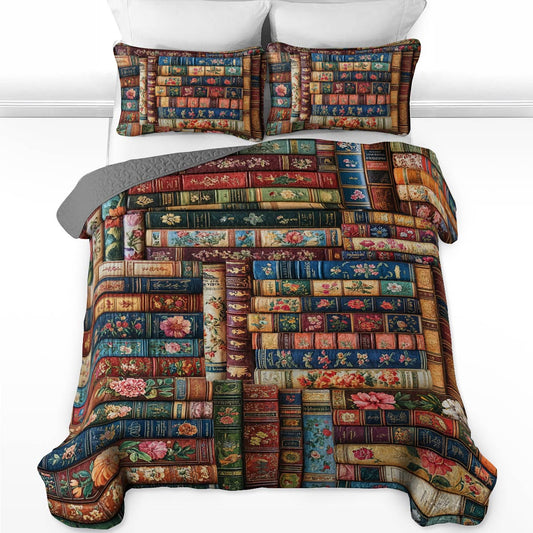 Shineful All Season Quilt 3-Piece Set Timeless Books