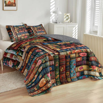 Shineful All Season Quilt 3-Piece Set Timeless Books