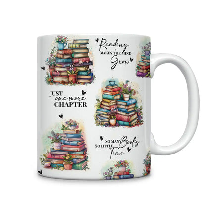 Shineful Ceramic Mug Reading Inspiration From Books