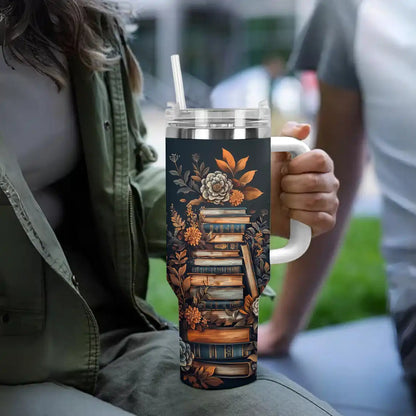 Shineful Tumbler Reading Magical Books