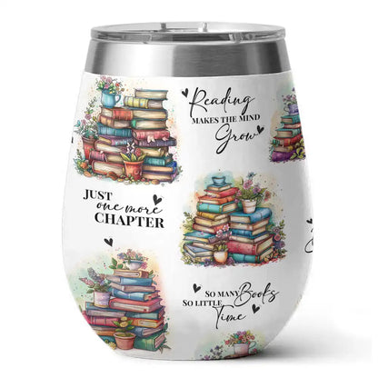 Shineful Wine Tumbler Reading Inspirastion From Books