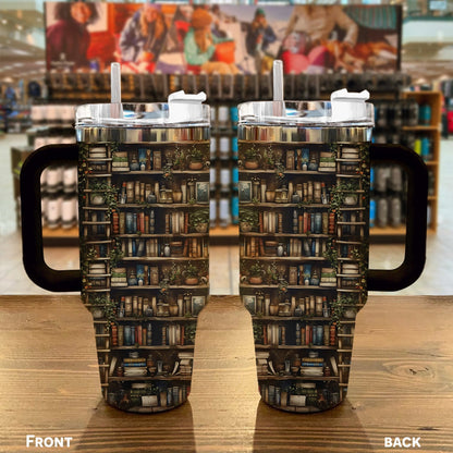 Reading 40 Oz Shineful™ Tumbler Old Bookshelf Mn8 40Oz