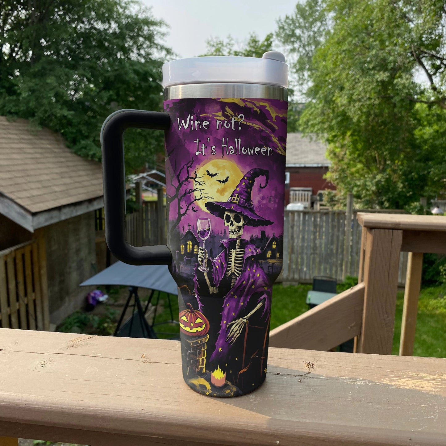 Shineful Tumbler Spooky Wine Sips