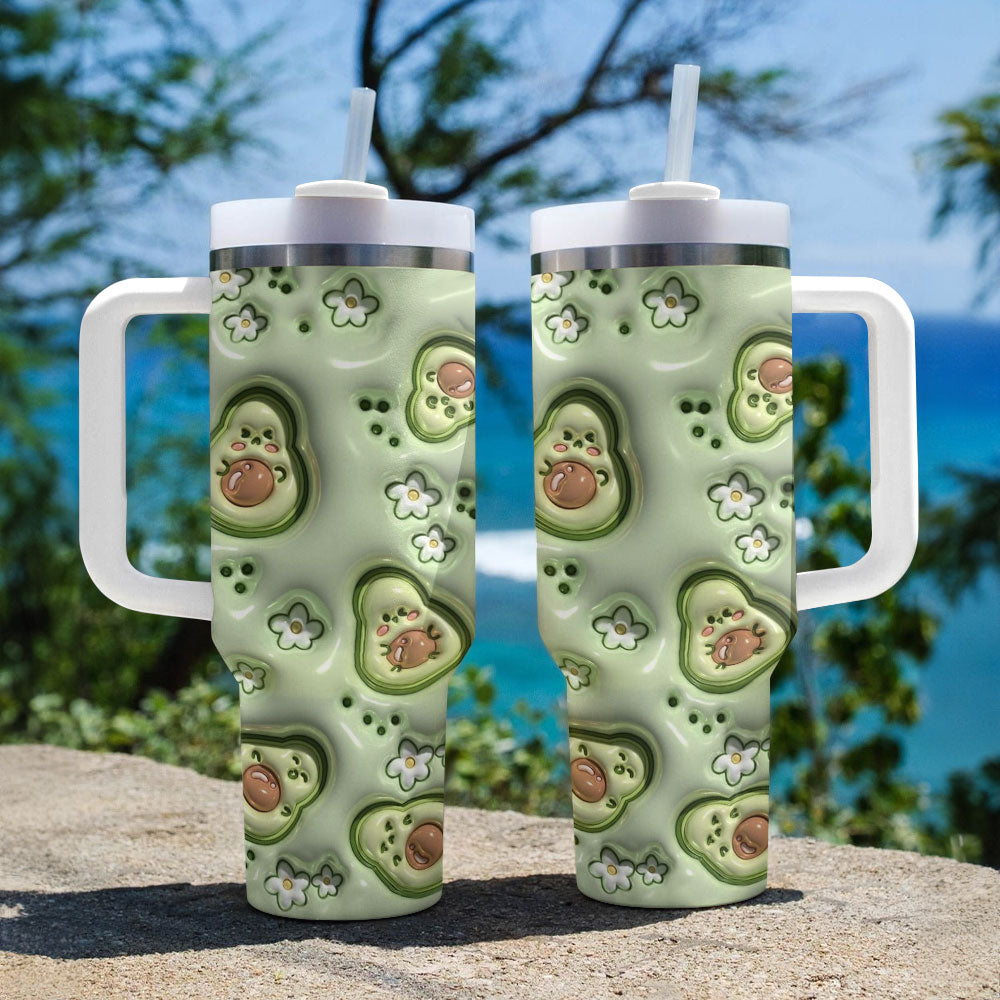 Shineful Tumbler Avocado Cute Avocados