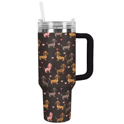 Shineful Tumbler Dog Lovely Dachshunds