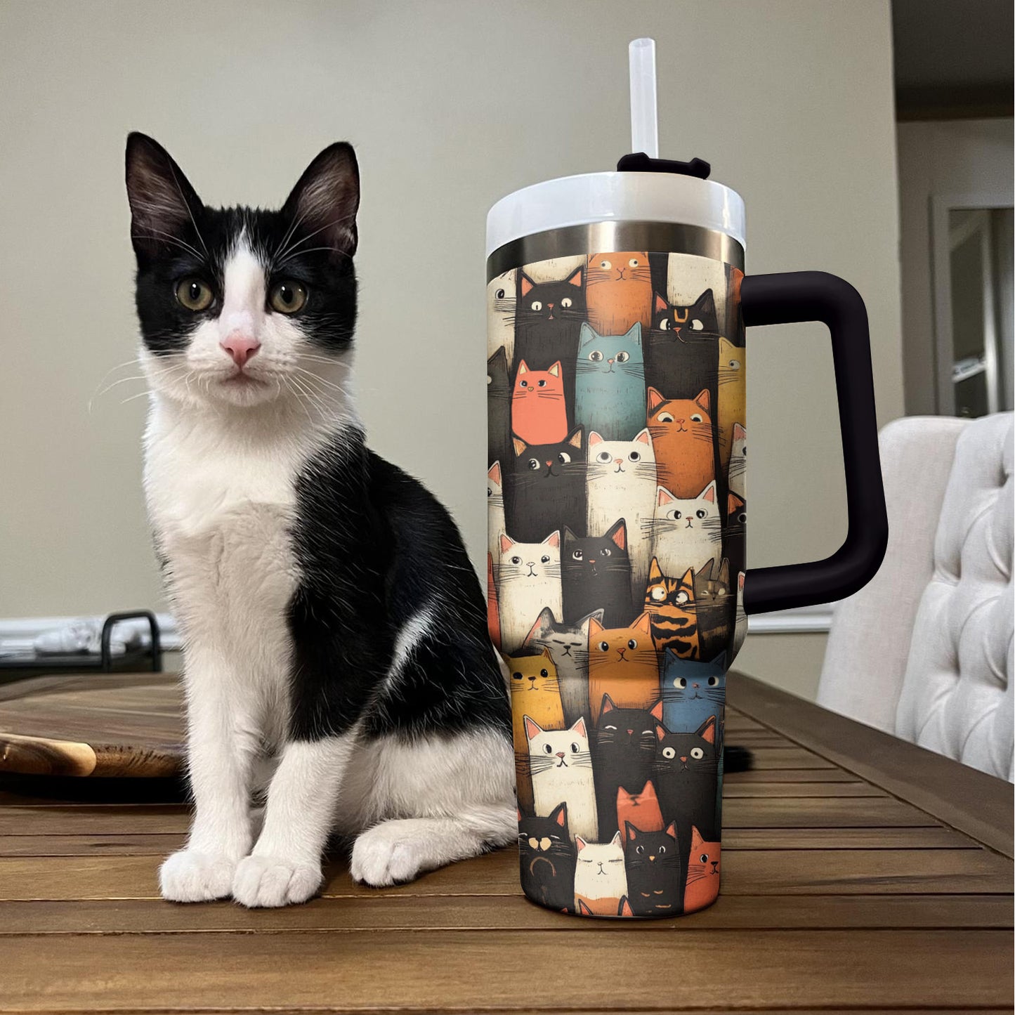 Shineful Tumbler Meow-velous Cat