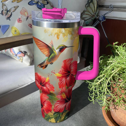 Glänzender Tumbler Kolibri Tropical Serenade