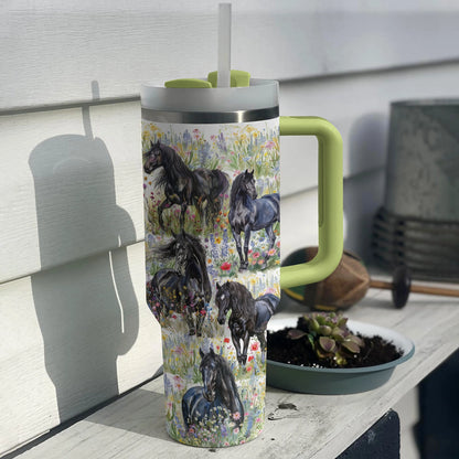 Shineful Tumbler Black Beauty Meadow