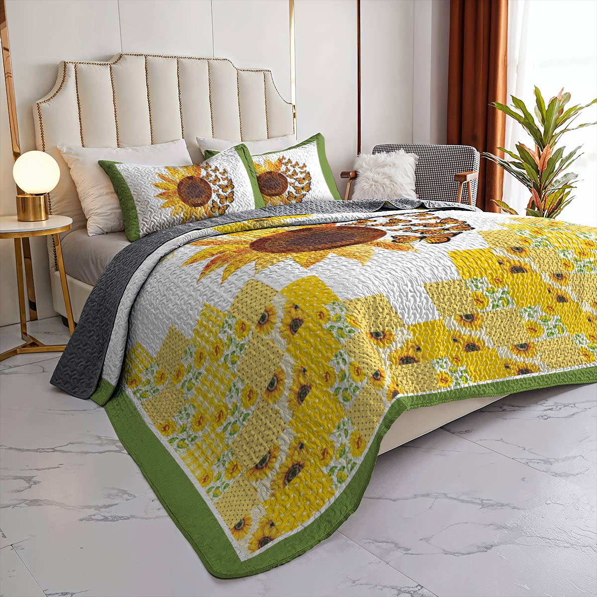 Shineful All Season Quilt 3-Piece Set You Are My Sunshine