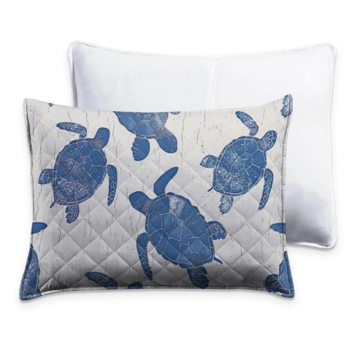 Shineful All Season Quilt 3-Piece Set Gentle Sea Turtle