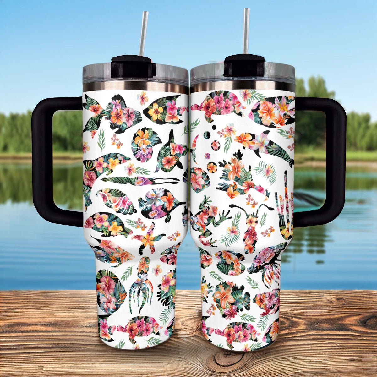 Shineful Tumbler Sea Tropical Bliss