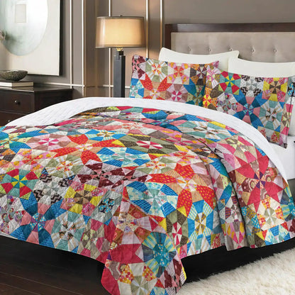 Shineful Quilt 3-Piece Set Amazing Fabric Sewing