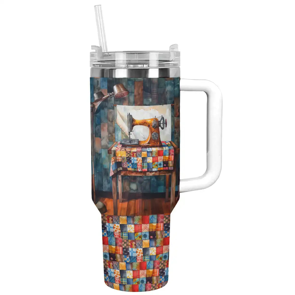 Shineful Tumbler Sewing Vibrant Stich Line