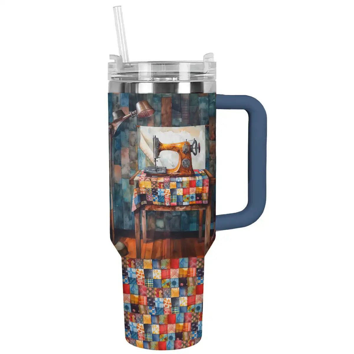 Shineful Tumbler Sewing Vibrant Stich Line