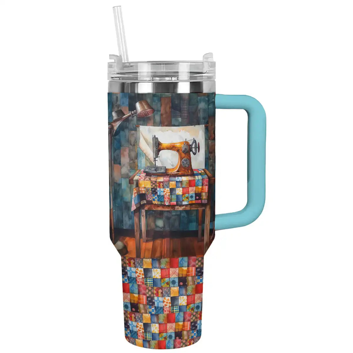 Shineful Tumbler Sewing Vibrant Stich Line