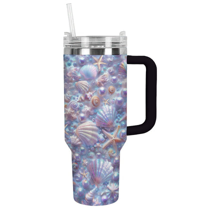 Shineful Tumbler Seashell Serenity