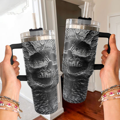 Shineful Tumbler Dangerous Skull