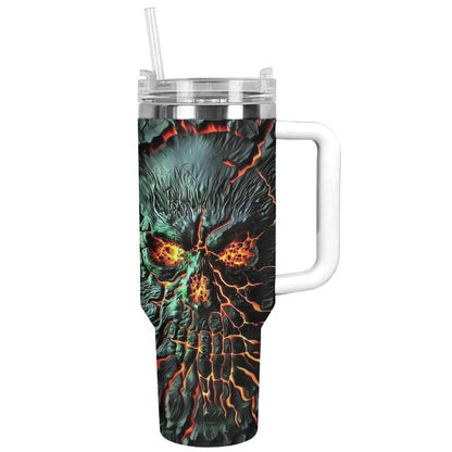 Shineful Tumbler Dangerous Broken Skull