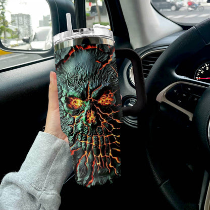 Shineful Tumbler Dangerous Broken Skull