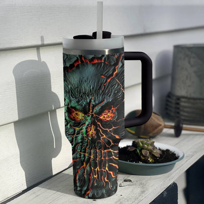 Shineful Tumbler Dangerous Broken Skull