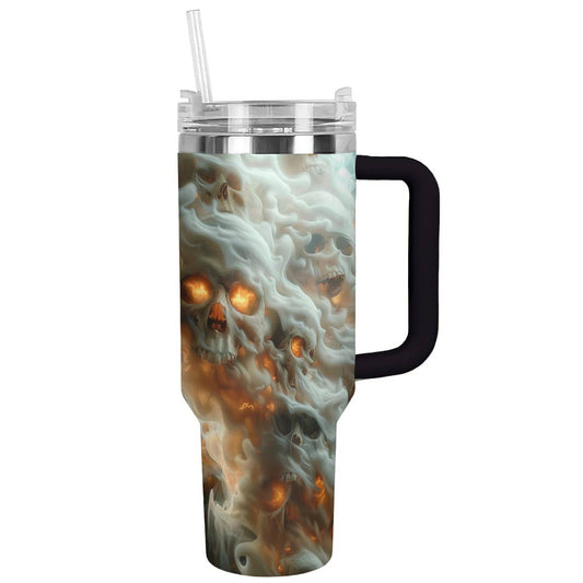 Shineful Tumbler Cloud Of Smoke Skull