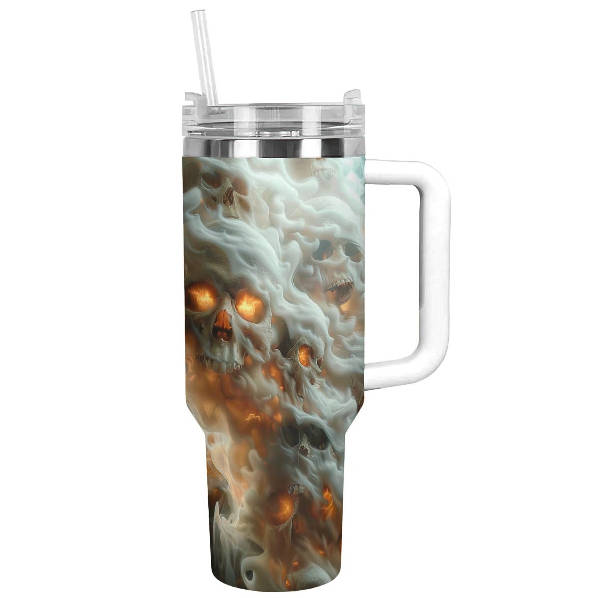 Shineful Tumbler Cloud Of Smoke Skull