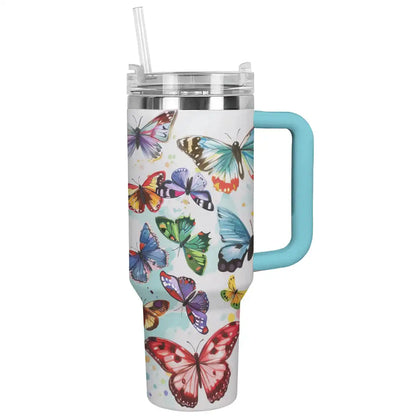 Shineful Tumbler Colorful Butterflies Ver3