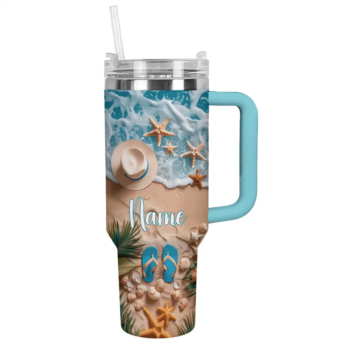 Shineful Tumbler Personalized Seaside