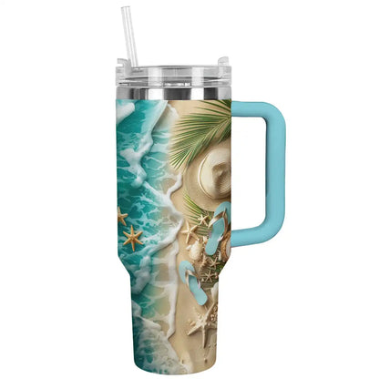 Shineful Tumbler Beach Bliss