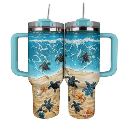 Shineful Tumbler Sea Turtle Journey