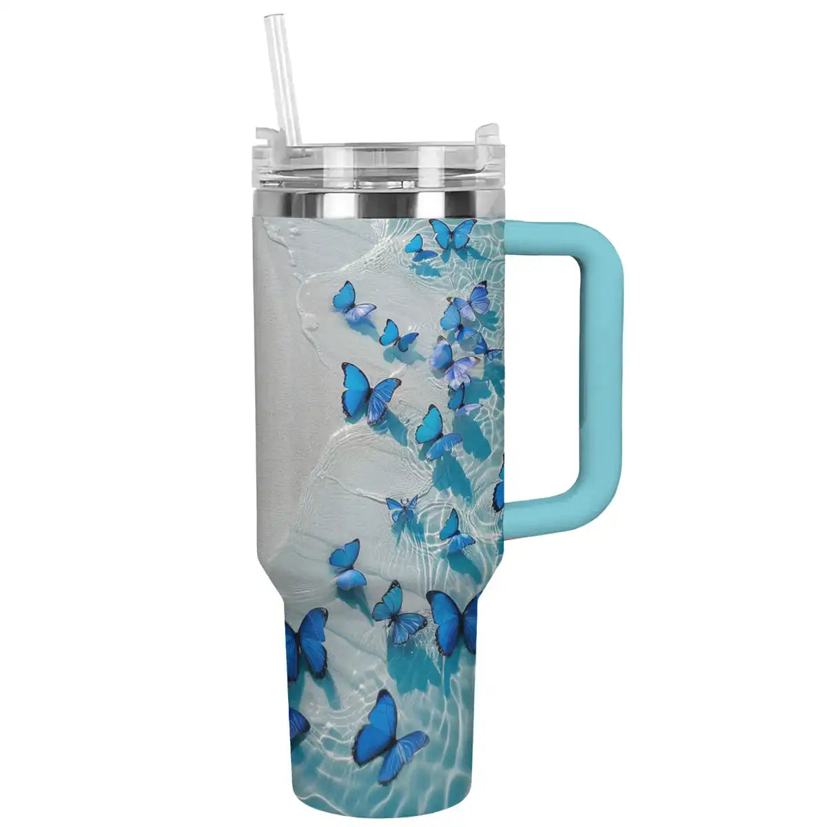 Shineful Tumbler BLue Flutter