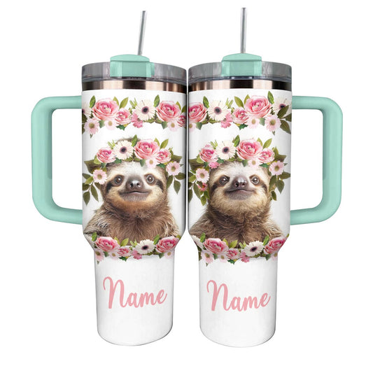 Shineful Tumbler Personalisiert Charmante Faultiere