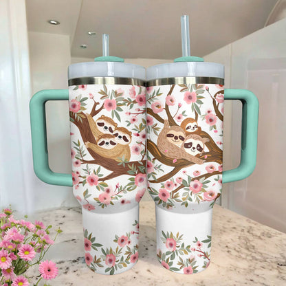 Shineful Tumbler Sweet Love Sloths