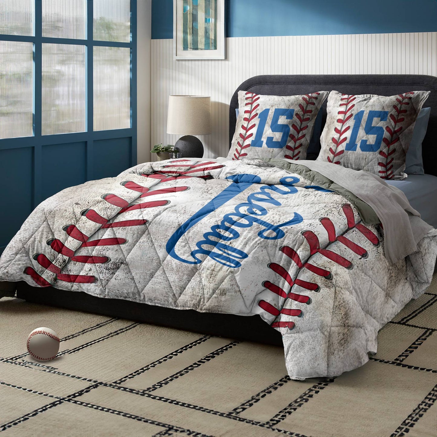 Shineful Proud Baseball - All Season Quilt 3-Piece Set