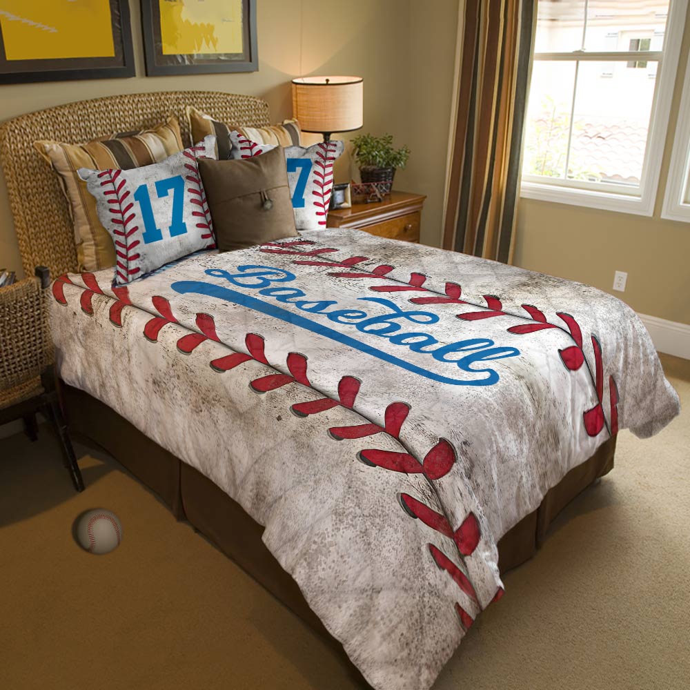 Shineful Proud Baseball - All Season Quilt 3-Piece Set