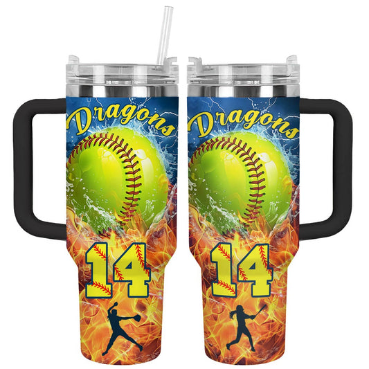 Shineful Personalized Tumbler Strength Fire