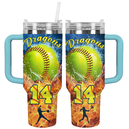 Shineful Personalized Tumbler Strength Fire