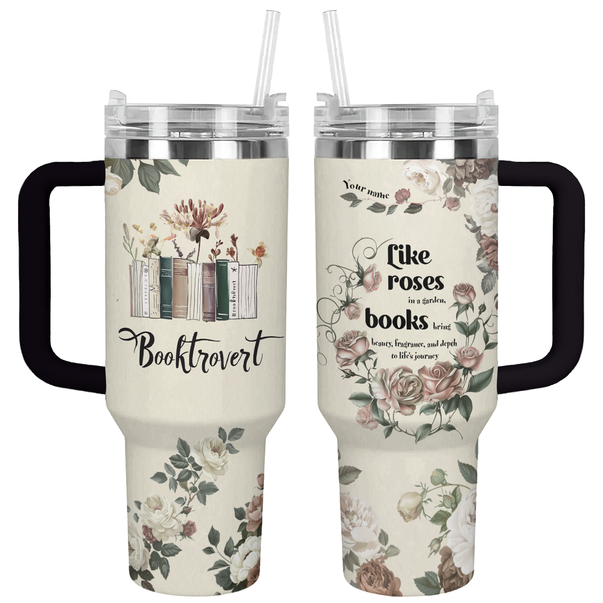 Shineful Tumbler Personalized Reading Lover