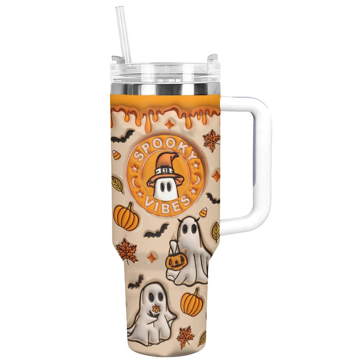 Shineful Glossy Tumbler Halloween Spooky Vibes