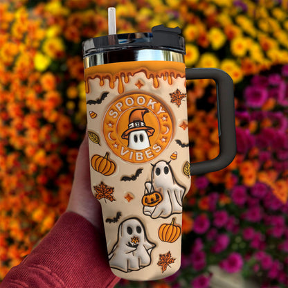 Shineful Glossy Tumbler Halloween Spooky Vibes